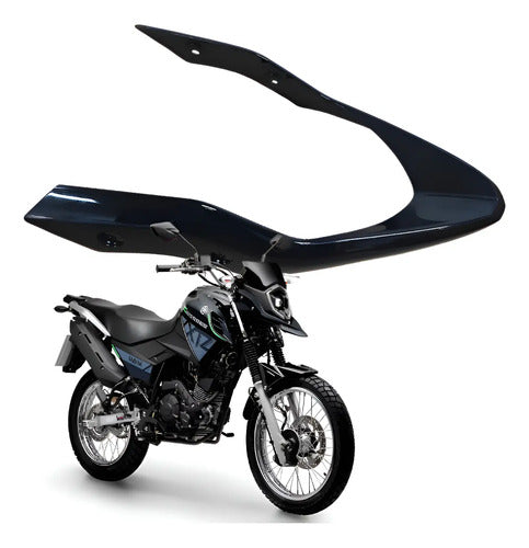 Carenagem Superior do Farol Yamaha Crosser 150 2023 a 2025 Preto