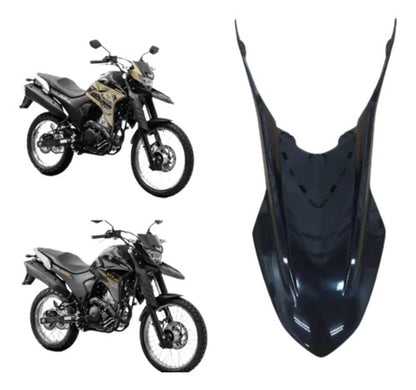 Paralama Dianteiro Yamaha Lander 250 2020 a 2025 Preto Brilhante