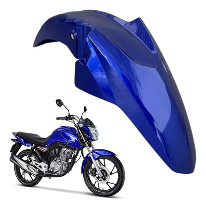 Paralama Dianteiro sem Suporte Paramotos Honda Cg 160 Fan 2022 a 2024 Azul