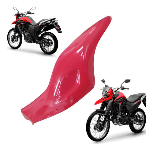 Capa do Tanque Superior Esquerda Yamaha Lander 250 2020 a 2025 Vermelho