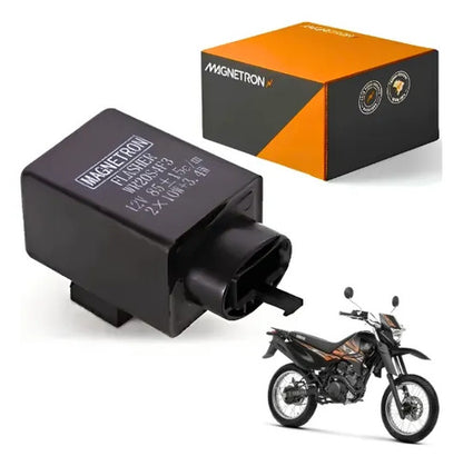Relé de Pisca Magnetron Yamaha Factor Xtz Fluo 125 Fazer 250 Yzf-R3 2 Pinos