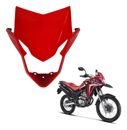 Suporte do Farol Paramotos Honda Xre 300 2019 em diante Vermelho