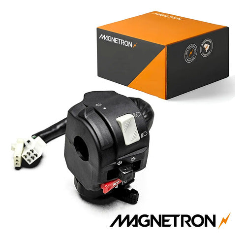 Interruptor do Farol com Seta Magnetron Yamaha Neo 115 2005 a 2007