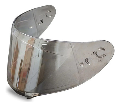 Viseira Polivisor Axxis Segment V18B Injetada 2,2 mm Cromada Light