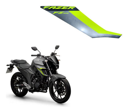 Adesivo da Tomada de Ar Direita Yamaha Fazer Fz25 250 2024 Cinza