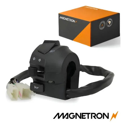Interruptor do Farol com Seta Magnetron Yamaha Factor 125 2017 a 2024 Factor Fazer 150 2016 a 2023