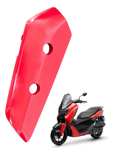 Fixador do Paralama Dianteiro Esquerdo Yamaha Nmax 160 2025 Vermelho