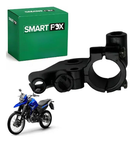 Suporte do Manete de Embreagem Smartfox Yamaha Xtz 125 Crosser 150 Fazer Lander Ténéré 250 Preto