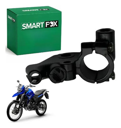 Suporte do Manete de Embreagem Smartfox Yamaha Xtz 125 Crosser 150 Fazer Lander Ténéré 250 Preto