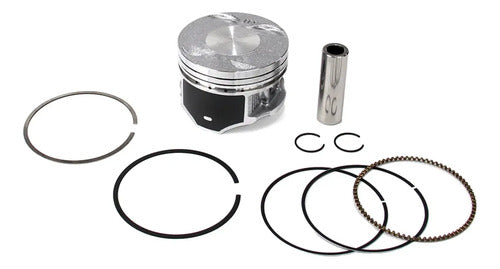 Kit Pistão com Anéis Magnetron Honda Cbx 250 Twister Tornado 250 2001 em diante 0,25 mm