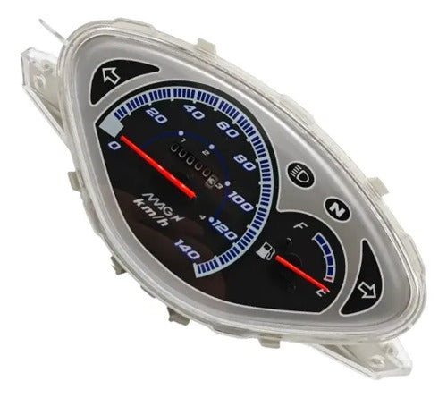 Medidor Painel Velocímetro Magnetron Honda Biz 125 2006 a 2008 Partida a Pedal