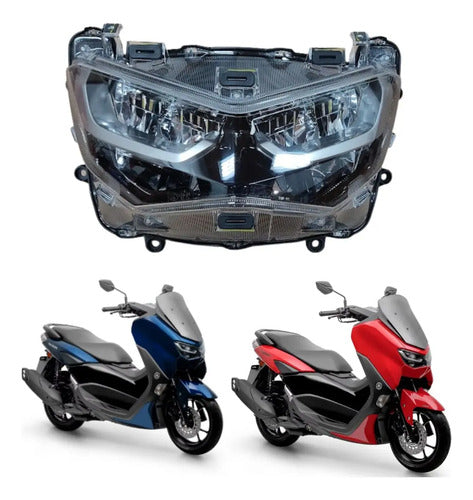 Farol Bloco Óptico LED Yamaha Nmax 160 2021 a 2024