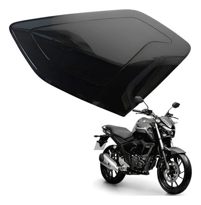 Tampa Lateral Direita Yamaha Fazer Fz15 150 2023 a 2025 Preto