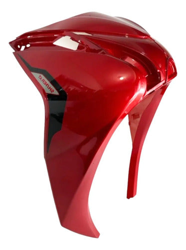 Carenagem Frontal Iron Shineray Jet 50 2020 a 2025 Jet 125 2023 a 2025 Vermelho