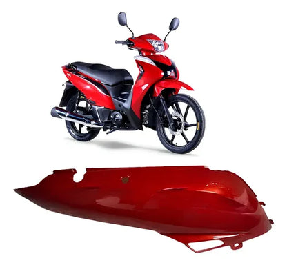 Rabeta Lateral Direita Iron Shineray Jet 50 2023 a 2025 Vermelho