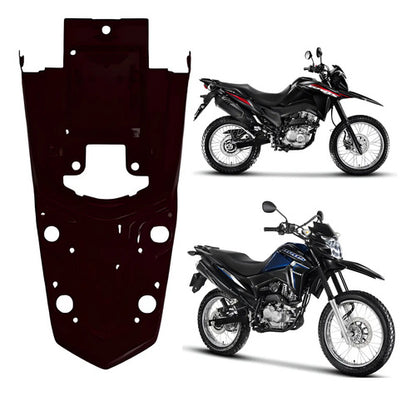 Paralama Traseiro Paramotos Honda Bros 160 2022 a 2025 Preto