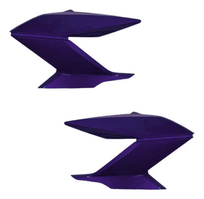 Par de Guias de Ar Abas do Tanque Paramotos Yamaha Fazer 150 2024 Roxo Metálico