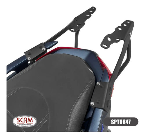 Suporte de Baú Bagageiro Scam Yamaha Xmax 250 2025 Xmax 300 2026