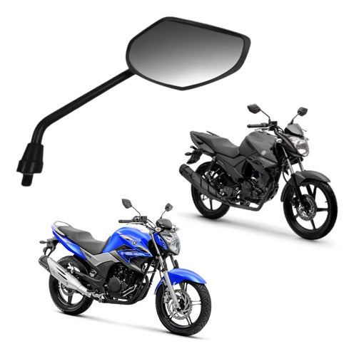 Espelho Retrovisor Direito Yamaha Fazer 150 2015 a 2018 Fazer 250 2015 a 2017