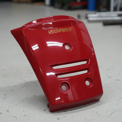Carenagem Frontal Iron Shineray Phoenix 50 2011 a 2018 Vermelho