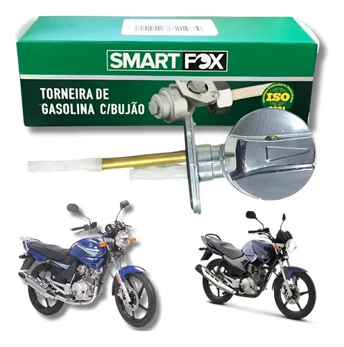 Torneira de Combustível com Bujão Smartfox Yamaha Factor 125 2000 a 2016