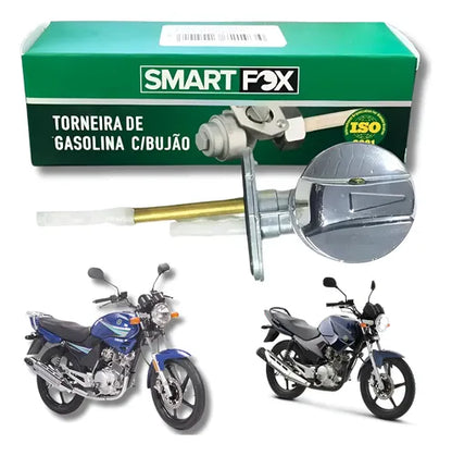 Torneira de Combustível com Bujão Smartfox Yamaha Factor 125 2000 a 2016