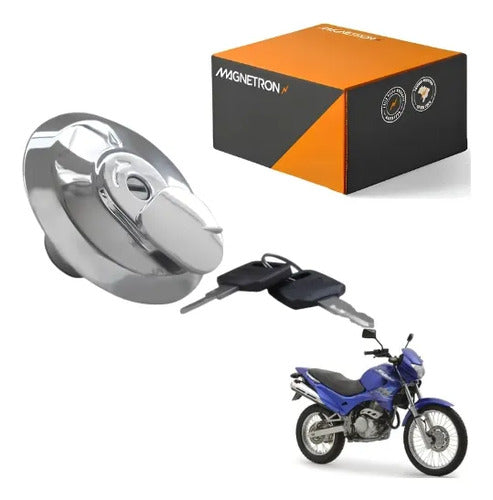 Tampa do Tanque de Combustível Magnetron Honda Cg 150 Titan Fan Xre 300 Nx 400 Falcon Cb 300r