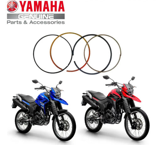 Kit Pistão com Anéis Yamaha Fazer Fz25 Lander 250 2018 a 2024
