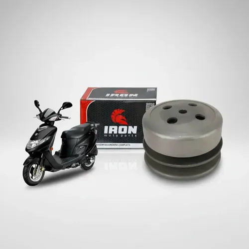 Embreagem Secundária Completa Iron Suzuki Burgman 125 2006 a 2010