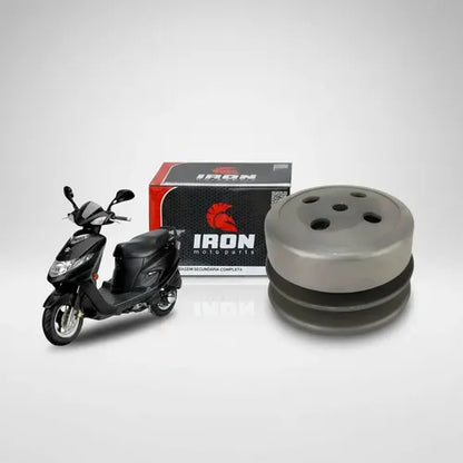 Embreagem Secundária Completa Iron Suzuki Burgman 125 2006 a 2010