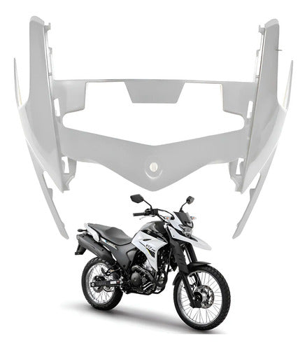 Carenagem do Farol Paramotos Yamaha Lander 250 2020 a 2024 Branco