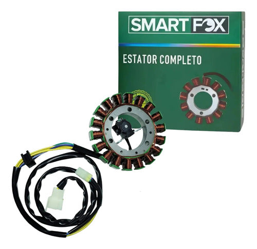 Magneto Estator com Bobina de Pulso Smartfox Honda Nx 400 Falcon