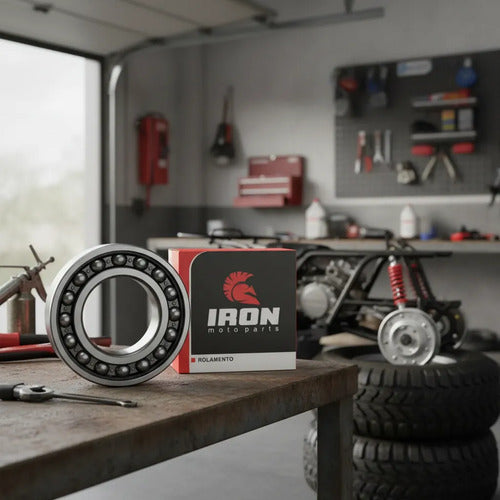 Rolamento do Diferencial Traseiro Esquerdo Iron Honda Trx 420 Fourtrax 2008 a 2013