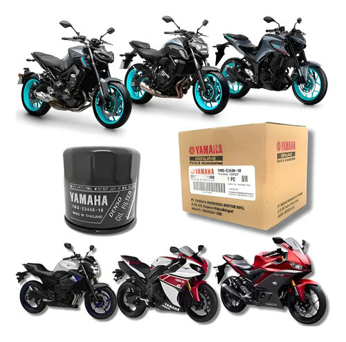 Filtro de Óleo Yamaha Mt-03 Yzf-R3 Mt-07 Mt-09 Xj6