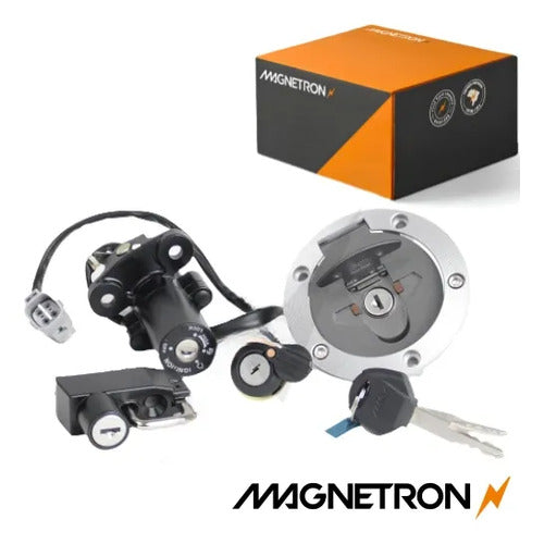 Conjunto de Travas Magnetron Yamaha Ténéré 250 2016 em diante