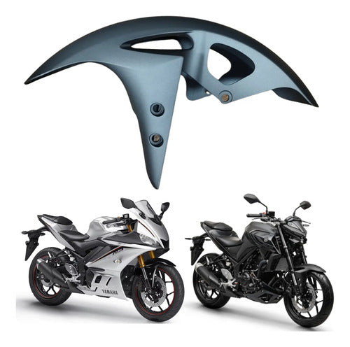 Paralama Dianteiro Yamaha Mt-03 2021 Cinza Fosco