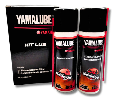 Kit Desengripante e Lubrificante de Corrente Yamalube 65 ml