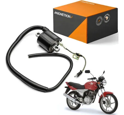 Bobina de Ignição Magnetron Honda Cg 125 Titan Cg Bros 150 Titan Cbx 250 Twister Tornado 250