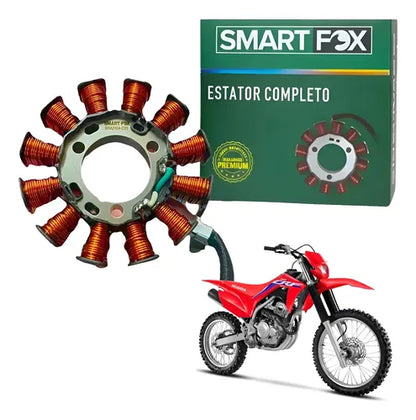 Magneto Estator com Bobina de Pulso Smartfox Honda Crf 250f 2019 a 2022