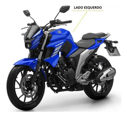 Carenagem Capa do Tanque Esquerda Yamaha Fazer Fz25 250 Azul