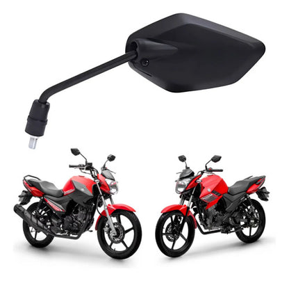 Espelho Retrovisor Esquerdo Yamaha Factor Neo Fluo 125 Crosser Factor Fazer 150 Lander Ténéré 250