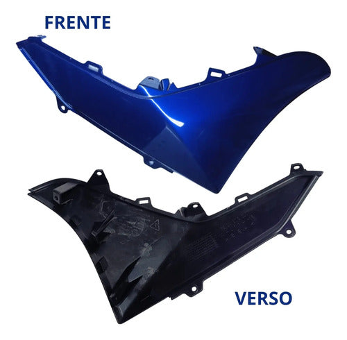 Moldura da Tampa Lateral Direita Yamaha Nmax 160 2021 a 2023 Azul
