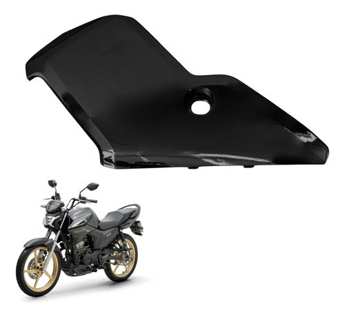 Spoiler do Motor Esquerdo Yamaha Factor Dx 150 2025 Preto Metálico