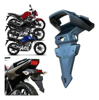 Paralama Traseiro Suporte de Placa Paramotos Honda Cg 160 Titan Fan Start 2025 em diante