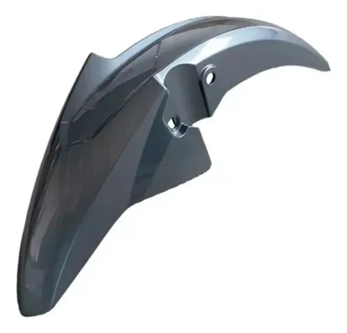 Paralama Dianteiro sem Suporte Paramotos Honda Cg 160 Titan Fan 2016 a 2021 Prata Metálico