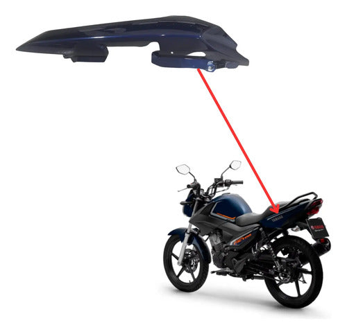 Rabeta Lateral Esquerda Yamaha Factor 150 2024 Azul