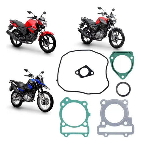 Jogo de Juntas Superior do Motor Yamaha Factor Fazer Crosser 150