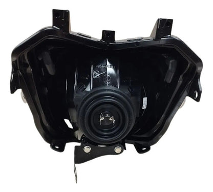 Farol Bloco Óptico Completo com Lâmpada Yamaha Factor 125 2015 em diante Factor 150 2016 a 2024