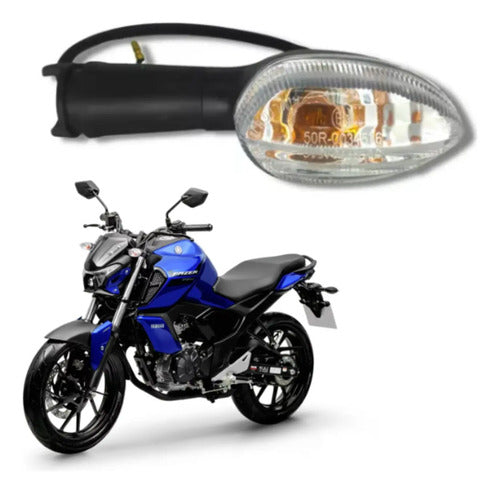 Pisca Dianteiro Esquerdo Yamaha Fazer Fz15 150 2023 a 2025 Fz25 250 2022 a 2025 Yzf-R15 2024 a 2025