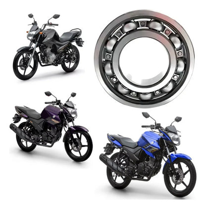 Rolamento da Roda Traseira Yamaha Factor 125 Factor Fazer 150 6202Z